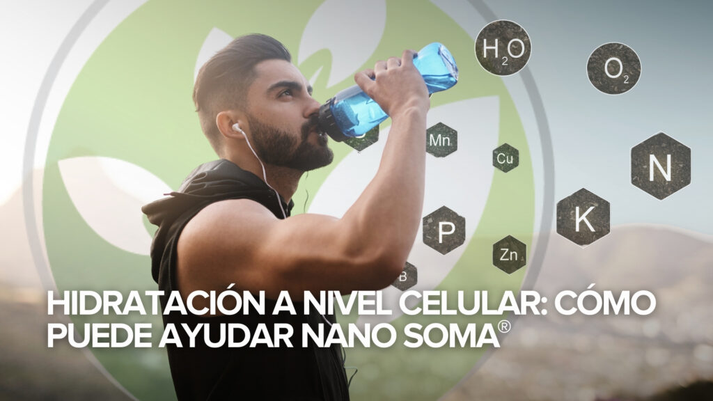 Hidratación a nivel celular: cómo puede ayudar NANO SOMA®