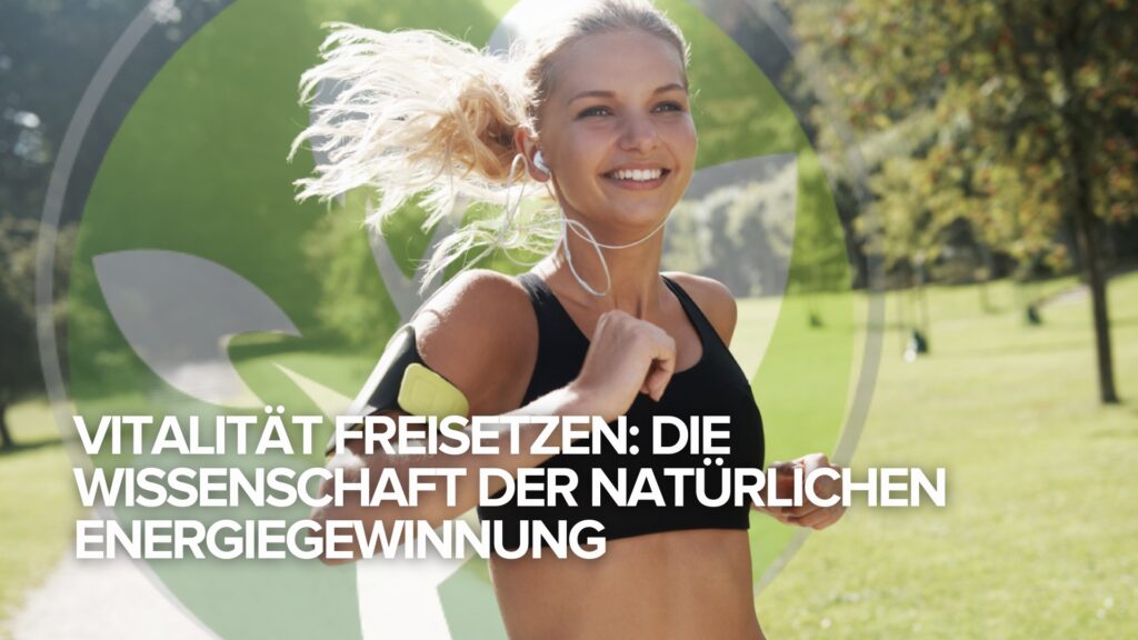 Vitalität freisetzen: Die Wissenschaft der natürlichen Energiegewinnung Vitalität freisetzen: Die Wissenschaft der natürlichen Energiegewinnung