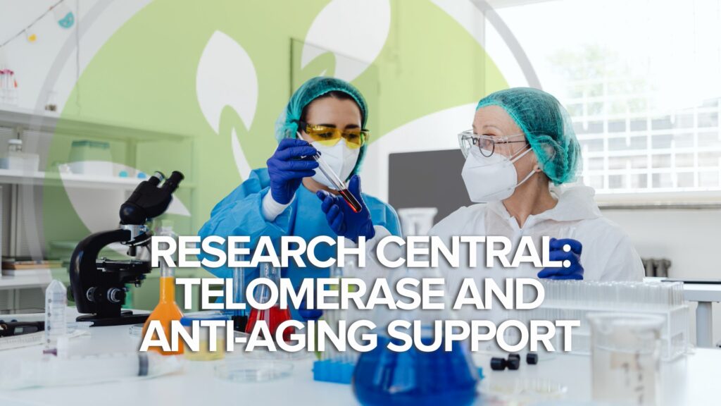 Forschung Zentral: Telomerase und Anti-Aging-Unterstützung Forschung Zentral: Telomerase und Anti-Aging-Unterstützung