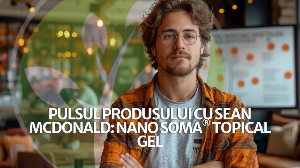 Pulsul produsului cu Sean McDonald: NANO SOMA® Topical Gel Pulsul produsului cu Sean McDonald: NANO SOMA® Topical Gel