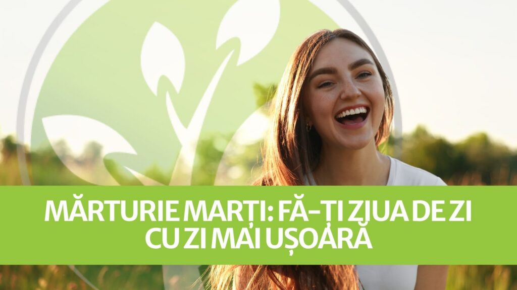 Mărturie marți: Fă-ți ziua de zi cu zi mai ușoară Mărturie marți: Fă-ți ziua de zi cu zi mai ușoară