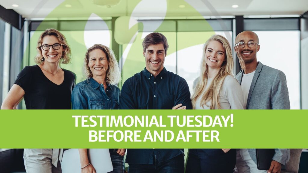 Testimonial Dienstag! Vorher und nachher Testimonial Dienstag! Vorher und nachher