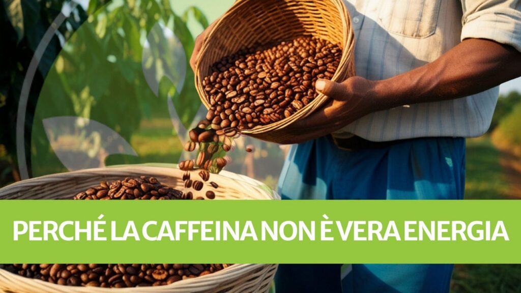 Perché la caffeina non è vera energia